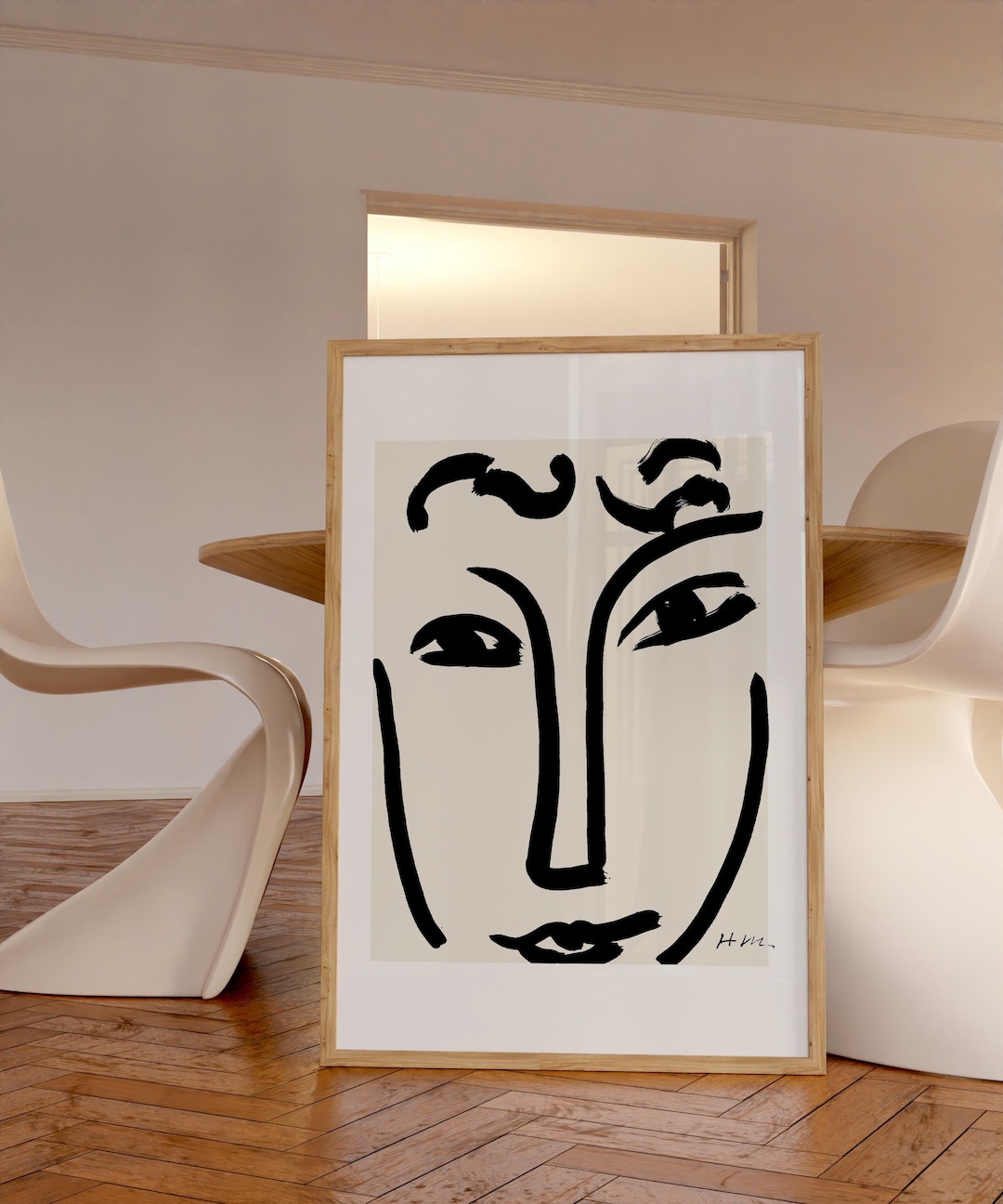 Henri Matisse Black Print Line Art Drawing Visage Drawing Abstract henri-matisse-black-print-line-art-drawing-visage-drawing-abstract