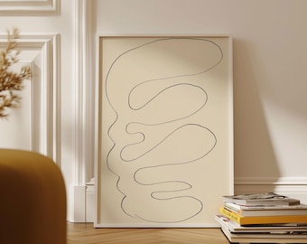 Impression Henri Matisse, dessin au trait matisse, Arabesque, navire du Royaume-Uni/États-Unis/Europe/Australie, encadré ou non