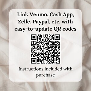 Honeymoon Fund QR Code Sign Template, Custom Honeymoon Fund Sign ...