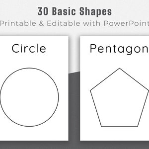 Basic Shape Pages. 30 Basic Shape Coloring Pages. Shape Practice. Shape Coloring. PDF & PowerPoint.