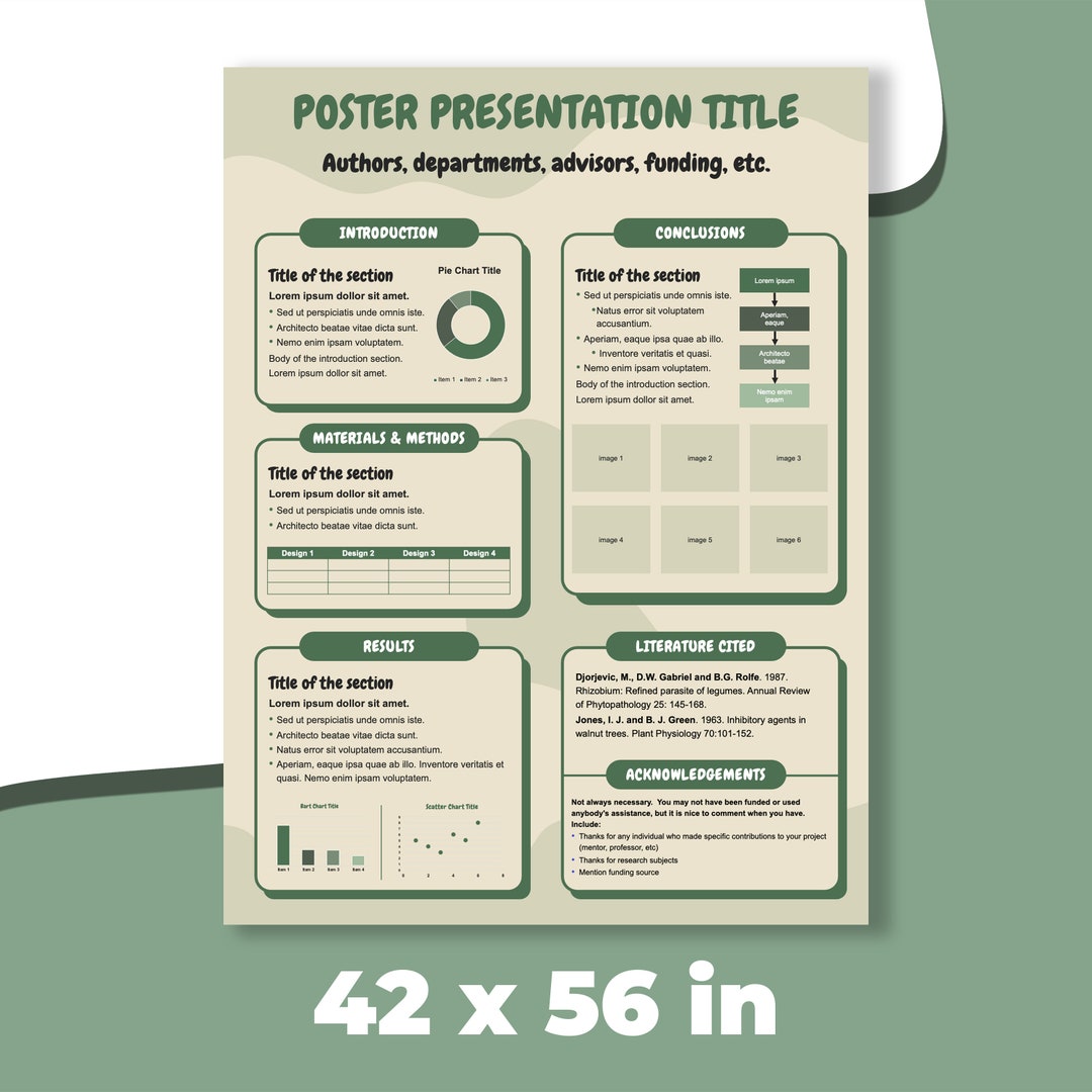 Scientific Poster Presentation-02, Powerpoint Template - Instant ...