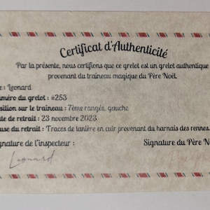 Grelot réformé du traineau du père noël, Grelot du pôle express, grelot magique de noël, clochette du père noël image 6