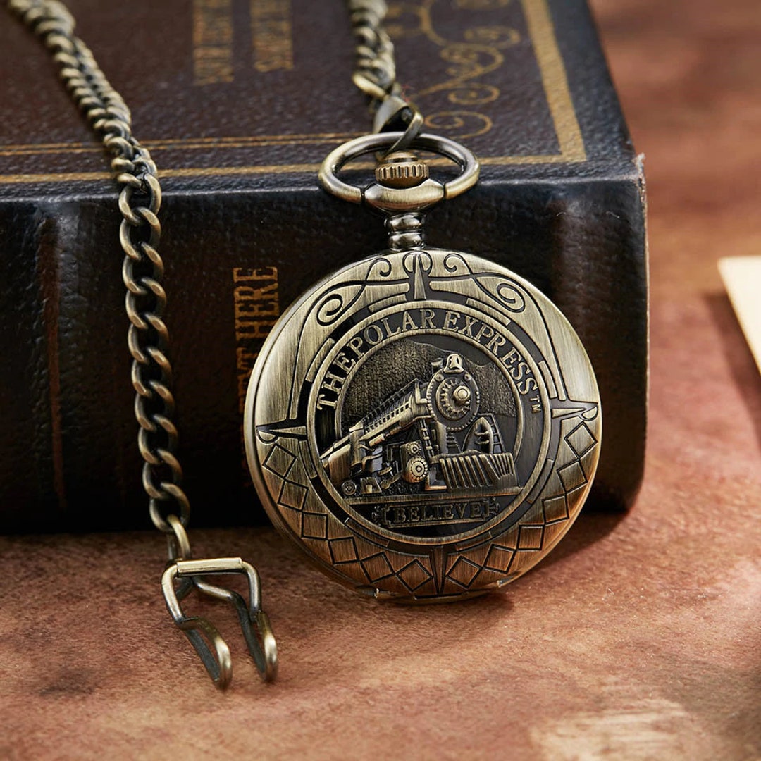 Pôle Express Pocket Watch / Polar Express Conductor Watch - Etsy