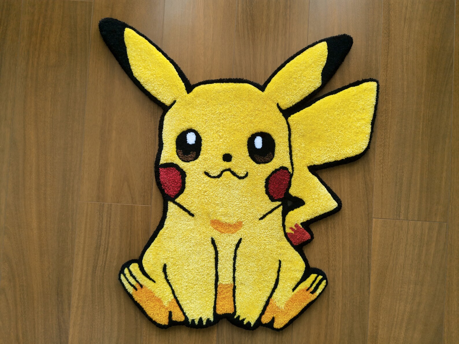 CUSTOM RUG PIKACHU Tufted Rug Handmade Rug Pikachu Rug Etsy