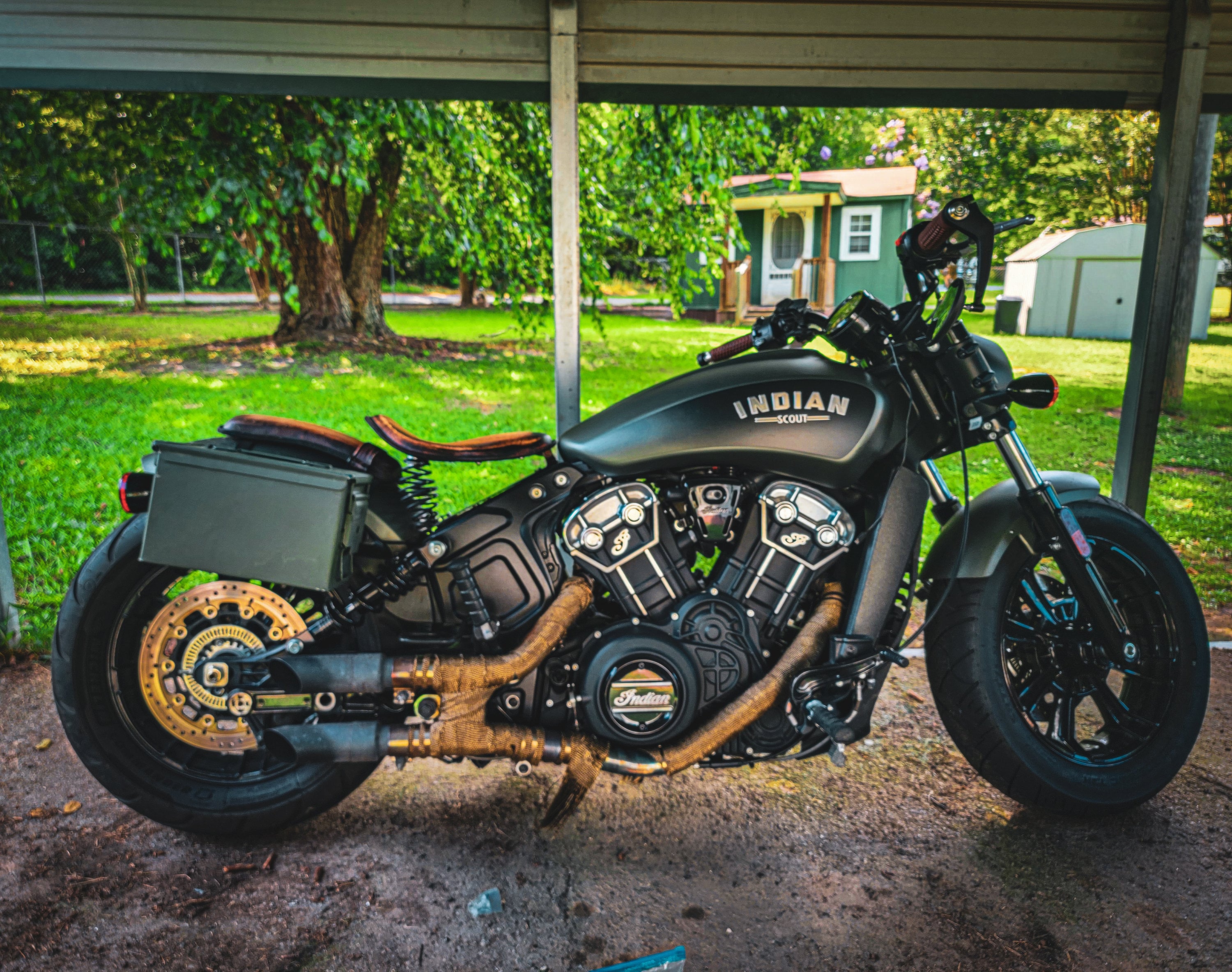 Ammo Can Saddle Bag for Indian Scout Bobber Etsy