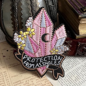 Patch thermocollant de protection contre les connards en cristal