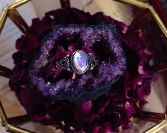 Anello con pietra preziosa / anello con pietra preziosa | Alternativa | Pietra preziosa | Fata | Wicca