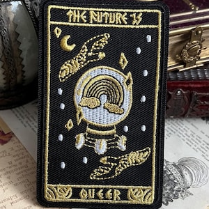 Patch Tarot Card &#39;&#39;The Future Is Queer&#39;&#39; LGBTQ+