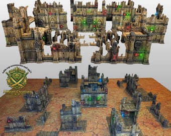 Ironvale Terrain Series Gothic Tournament Ruins Full Set 11th Edition GW2025