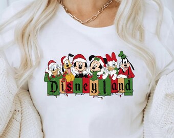 Disneyland Christmas Shirt: Mickey and Friends Vacation Tee