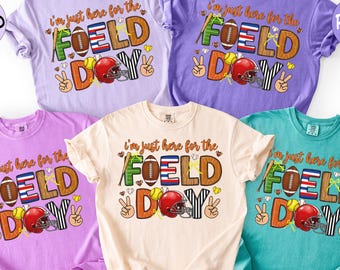 Comfort Colors Field Day Shirt, Fun Day Vibes Cotton Tee