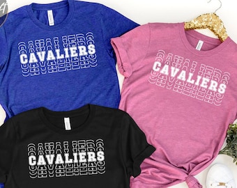 Cavaliers Team Shirt: School Spirit Tee