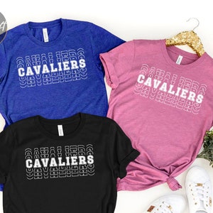 Cavaliers Team Shirt: School Spirit Tee