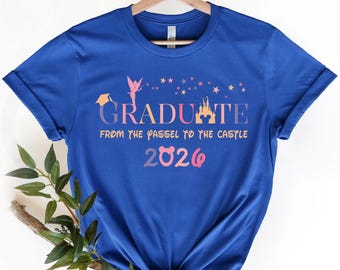 Graduation disney Shirt, Disney 2026 Matching Proud Graduate Shirt, Disney graduation, Graduation Shirts 2026 sweatshirt