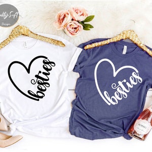 Best Friends Shirts, Besties Matching Shirt, Best Friends Shirt, Besties Shirt, Best Friend Matching Shirts,Sisters Matching Tees
