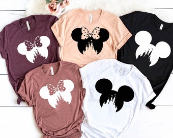 Mickey Mouse Disneyland Family Vacation Shirts