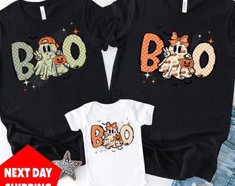 Halloween Boo Shirt, Halloween matching shirt, Family Halloween T-shirt, Scary Shirt
