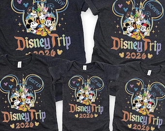 Disney 2026 Personalization Shirts, Disney Family Shirts, Disneyworld 2026 Family Shirts, Disney Vacation 2026 Trip Shirt, Disney shirt