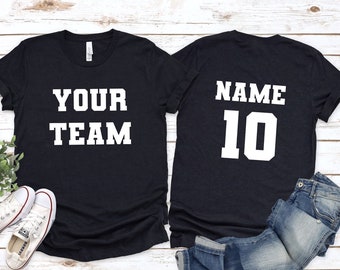 custom sports tees