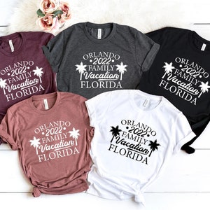 Matching Family Vacation Shirt: Orlando Florida Trip Tee