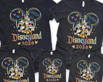 Disneyland 2026 Shirts, Disneyland Shirts, Disney Vacation T-shirt, Disney Couple Shirt, Disney Clothes, Disney Family, Disneyland 2026