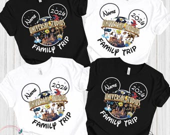 Disney 2026 Family Trip Personalization Shirts, Disney Family Shirts, 2026 Family Shirts, Family matching, Family trip shirt,Adventure shirt