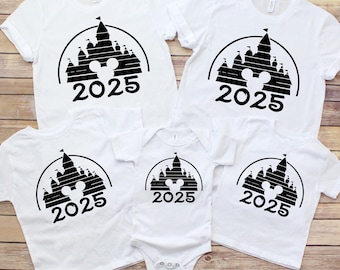 Retro Disney Family Vacation Shirt, Castle Mickey Mouse 2026, Disneyworld 2026 shirts
