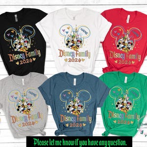 Disney Family 2026 Personalized Shirts, Disney Trip 2026 Matching Family Shirts, Disneyworld 2026 shirt, Disney 2026 Shirt, Matching tee