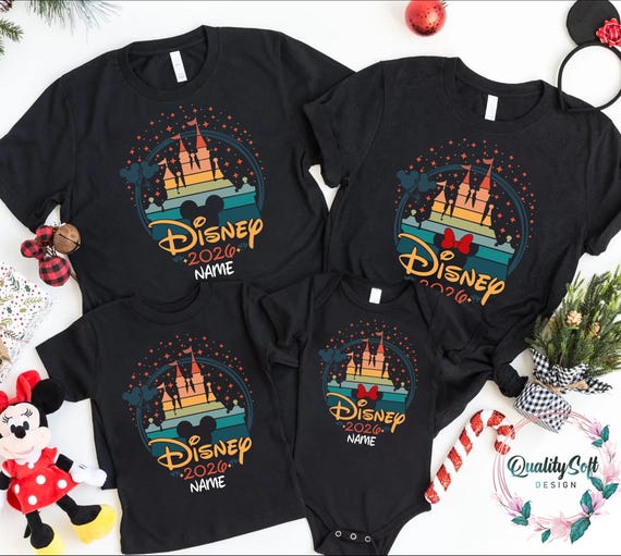 2025 disney shirts, disney 2025 shirt, disney family shirts, best gifts for her, custom disney family shirts, disney trip shirt for family