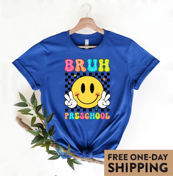 Bruh We Back Shirt: Teacher Graphic Tee, Back to School Gift