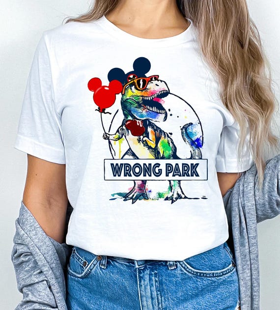 Wrong Park Shirt, Disneyland Thema Park Shirt, Disneyland shirt, Funny Dinosaur Shirt, Disney Trip Shirt, Disney shirt, Funny disney shirt