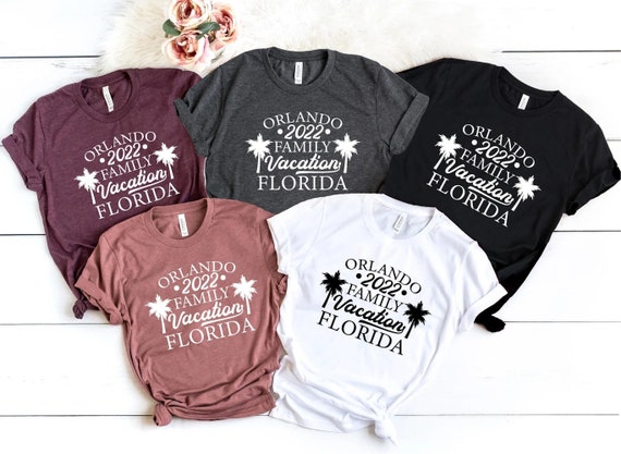 Family Vacation Florida 2025 Shirt, Family Vacation Shirts, Florida Matching Tee, Matching Car Trip, Orlando Winter Trip Shirt