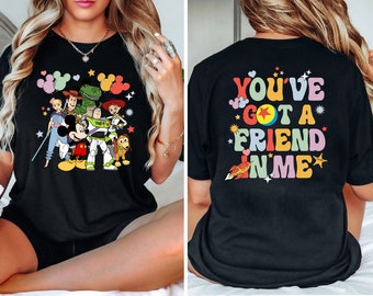 Retro Disney Toy Story Shirt, "You've Got A Friend In Me" Family Tee