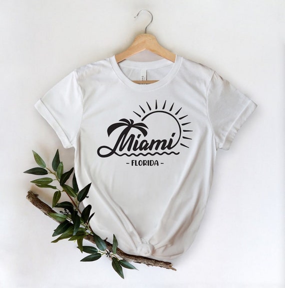 Miami shirt, Florida Shirt, Miami Tee, Florida state shirt, Gift From Miami, Sunshine State Shirt, Miami lover shirt, Miami Souvenir