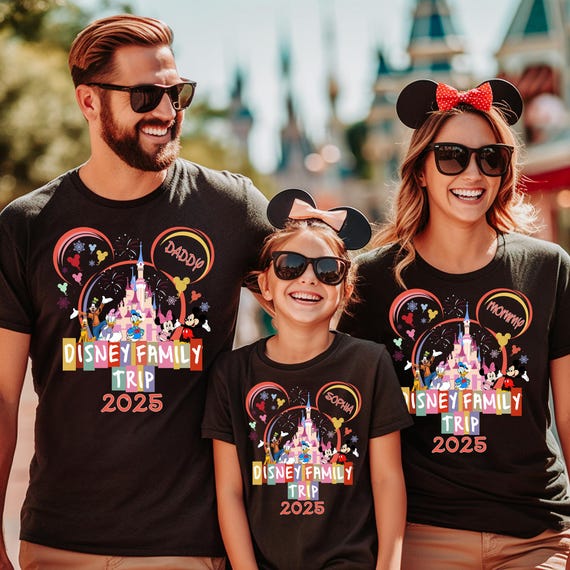 Family disney shirts,Disney Family Trip 2025 shirts,disney shirts,Disney 2025 Shirt,Disneyworld Shirt,Disney Couple Shirt,Personalized shirt
