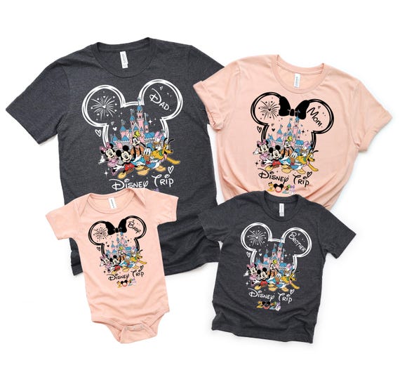 Custom Disney 2026 Family Vacation Shirt, Family Trip 2026 Shirt, Personalized Disneyland shirts, Family Vacation Shirt,Disney Family Shirts