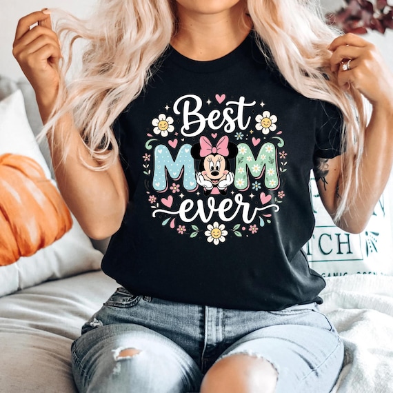 Best Mom Ever Minnie shirt, Happy Mother's Day T-shirt,Best mom ever Sweatshirt, Mama Shirt, New Mama Sweater