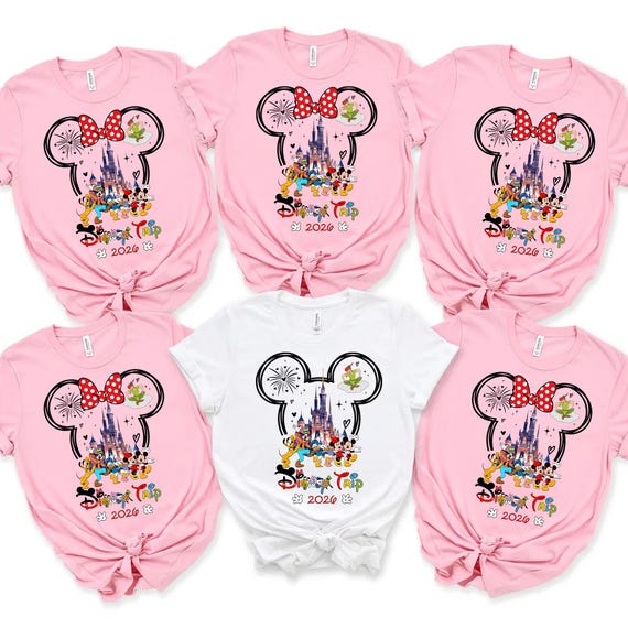 Disney Trip 2026 Shirts, Disneyland Shirts, Wish trip 2026 Disney Couple Shirt, Disney Shirt, Disney Family shirts, Disney trip 2026 tee