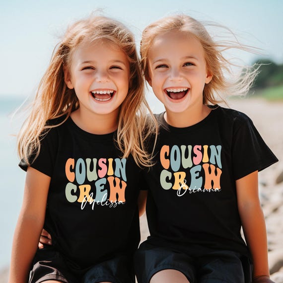 Personalized Cousin Crew Kids Shirt, Matching Cousin Shirt, Cousin crew T-shirts, Cousin gift, Family shirt, Cousin trip shirts, Cousin Tee