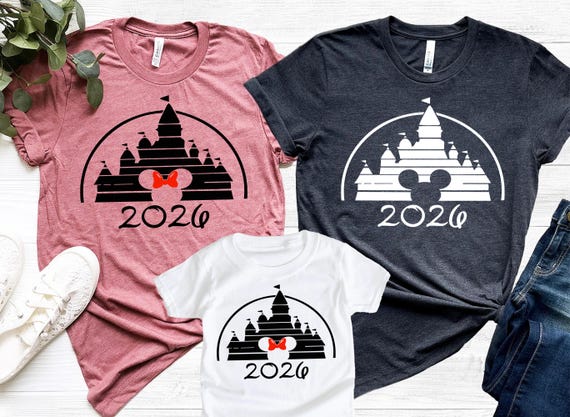 Custom Disney 2026 Family Vacation Shirt, Family Trip 2026 Shirt, Personalized Family Vacation Outfit, Family Vacation Shirt, Disney Shirt