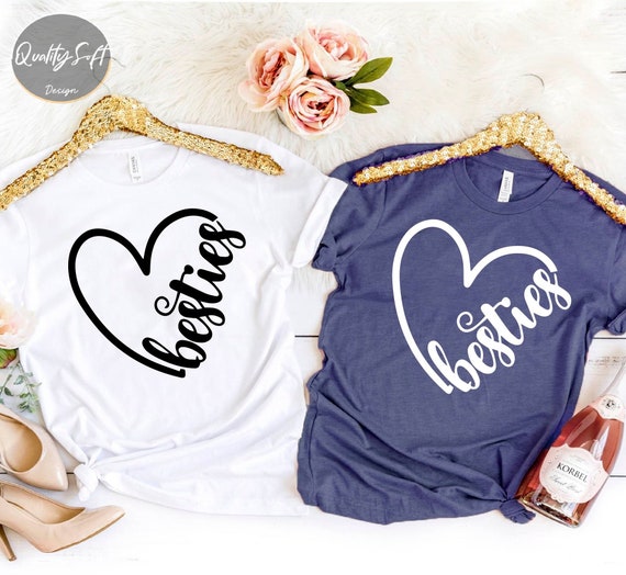 Best Friends Shirts, Besties Matching Shirt, Best Friends Shirt, Besties Shirt, Best Friend Matching Shirts,Sisters Matching Tees
