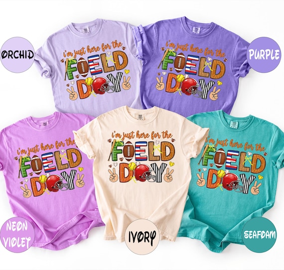 Comfort Colors Field Day Shirt, Fun Day Vibes Cotton Tee