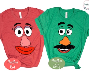 Toy Story Couples Shirt: Potato Head Matching Disneyworld Tee