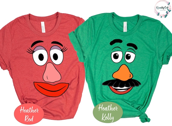 Toy Story Couples Shirt: Potato Head Matching Disneyworld Tee