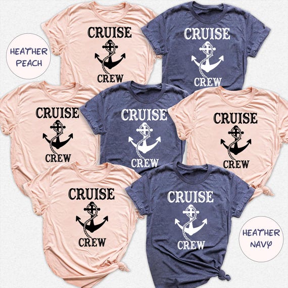Custom Cruise Crew Shirt, Anchor Family Vacation Tee