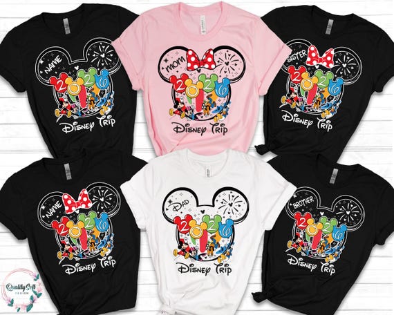 Disney 2026 Personalization Shirts, Disney Family Shirts, Disneyworld 2026 Family Shirts, Disney Vacation 2026 Trip Shirt, Disneyland shirt