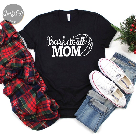 Basketball Mom Shirt, Basketball Mom, Basketball T Shirts, Basketball Mama Shirts, Basketball Shirt Gift, Glitter Basketball, Gift for Her