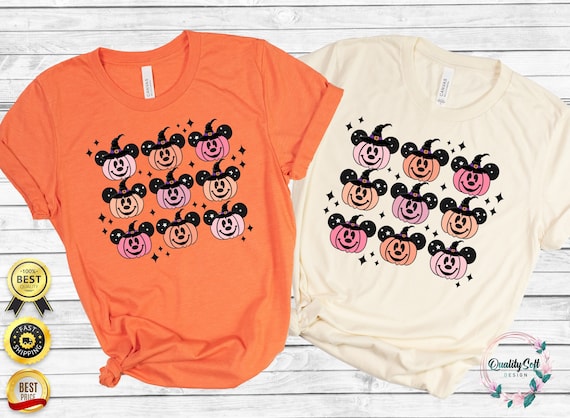 Mouse Pumpkin Halloween Party Shirt: Family Matching Tees