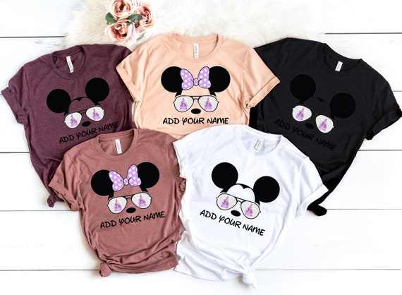 Custom Disney Family Vacation Shirt, Family Trip Shirt, Personalized Family Vacation Outfit, Family Vacation 2022 Shirt, Disney Shirt