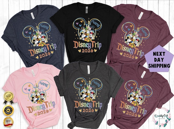 Disney 2025 Shirts, Disneyworld Shirts, Disney Vacation T-shirt, Disney Couple Shirt, Disney Clothes, Disney Trip Shirts, Disney Trip 2025